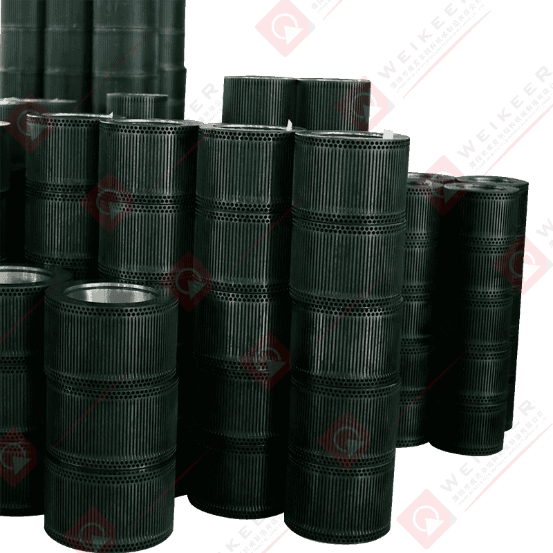 Rullo per pellet 20CrMnTi con ondulazione chiusa e fossette Rullo per pellet 20CrMnTi con ondulazione chiusa e fossette