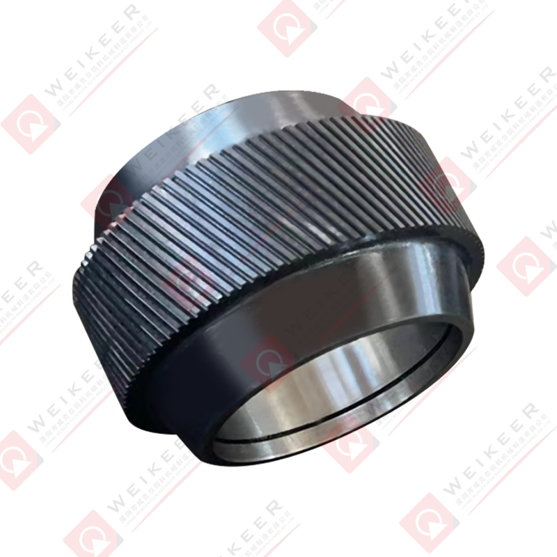 Rullo per pellet con scanalatura diagonale 20CrMnTi