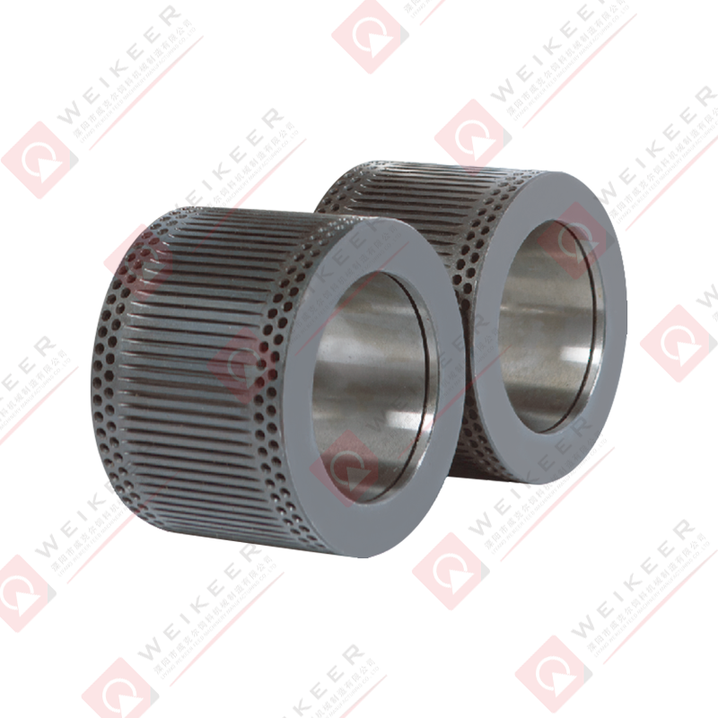 Rullo per pellet GCr15 con ondulazione chiusa e fossette Rullo per pellet GCr15 con ondulazione chiusa e fossette