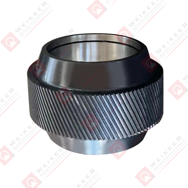 Rullo per pellet con scanalatura diagonale 100Cr6